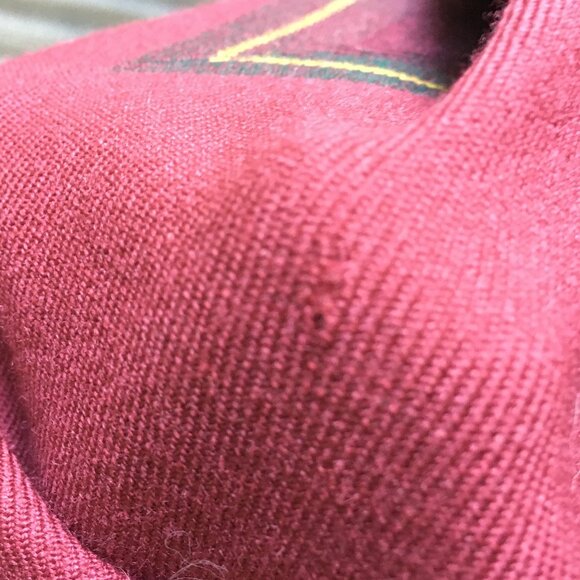 Vintage Highland Queen Maisen Mendessolle Diamond Plaid Wool Skirt - Picture 7 of 16